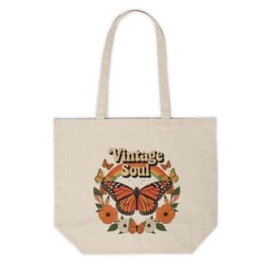 Vintage Soul Custom Canvas Tote Bag